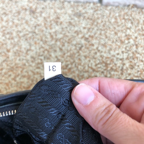 Authentic Prada embroidered Boston bag - Picture 5 of 7